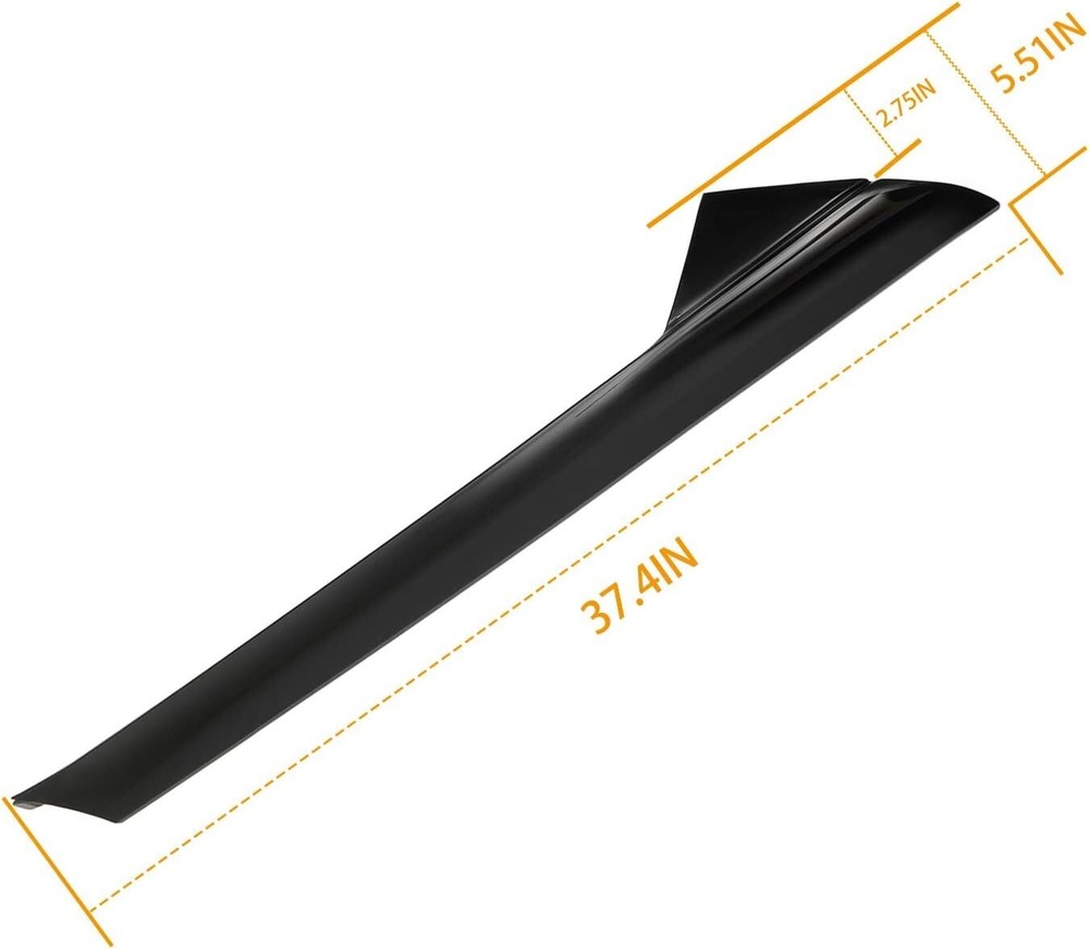 Windshield Trim Molding A-Pillar Set, Compatible with 2011-2019 Ford Explorer