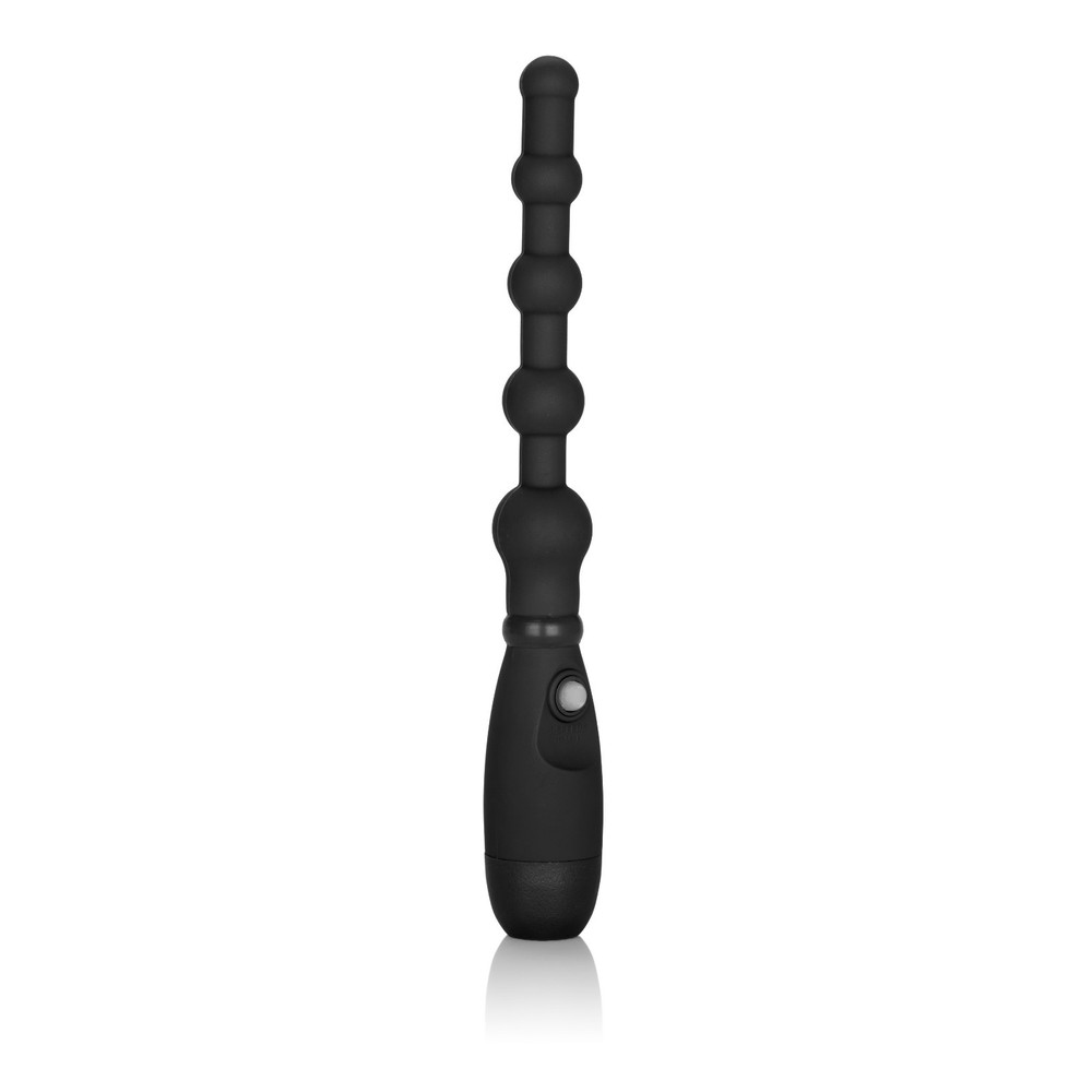 Booty Call Booty Flexer Black Vibrating Anal Plug Probe