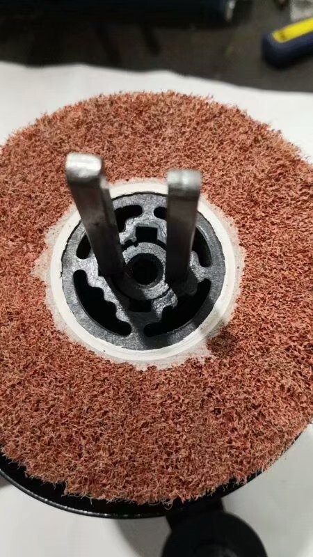 Burnisher metal Basic Surface Finisher Linear 3 Abrasive flap Burnishing wheel