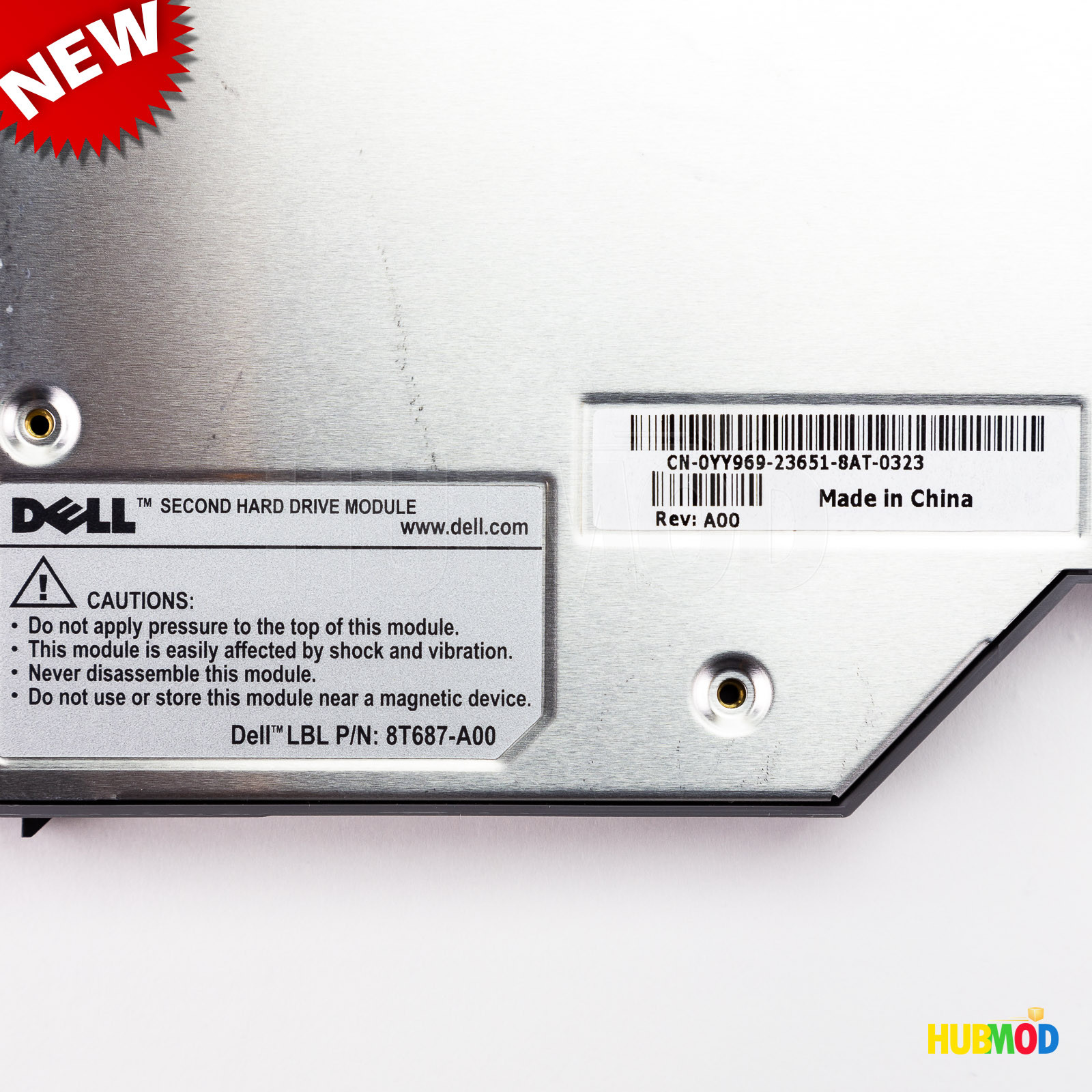 Genuine DELL 2nd IDE HDD Hard Drive Caddy Media Bay Latitude D610 D620 D630 D631