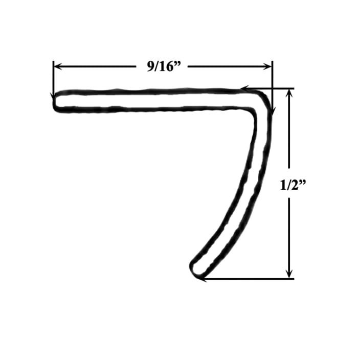 Andersen Perma-Shield Inside Operating Side Jamb Weatherstrip 79-17/32" White