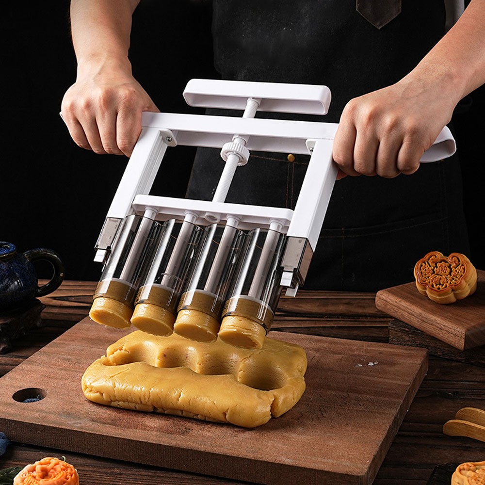 Stuffing Dough Quantitative Artifact Peach Cake Divider Hand-Pressed KU