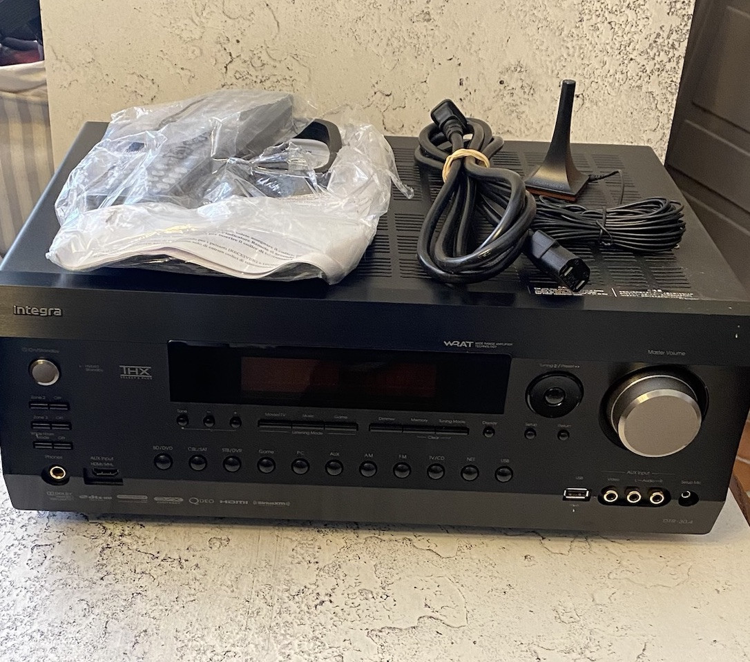 Integra DTR-30.4 (B) 7.2 Channel Network A/V Stereo Receiver Refurbished