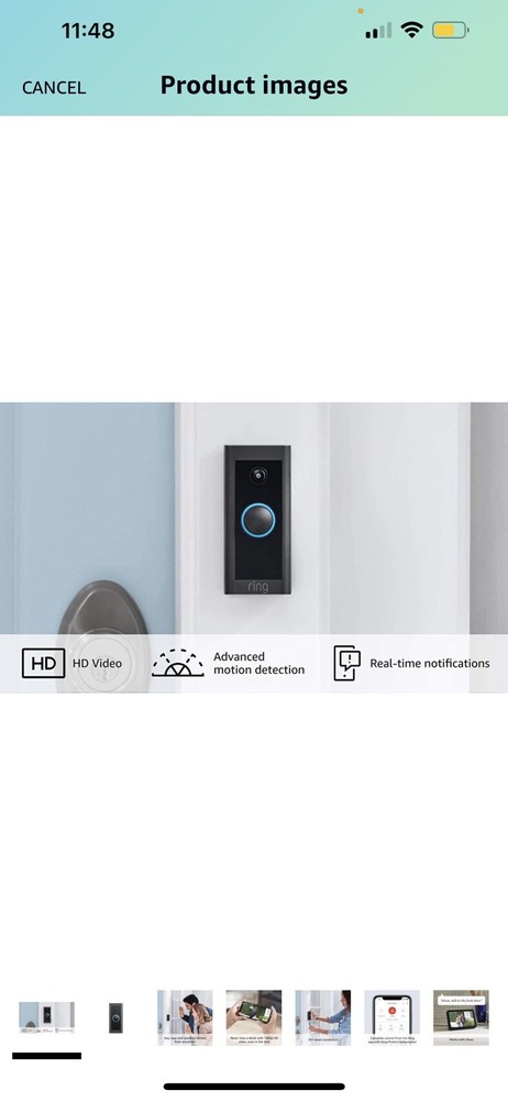 Ring Video Doorbell Wired & Echo Pop