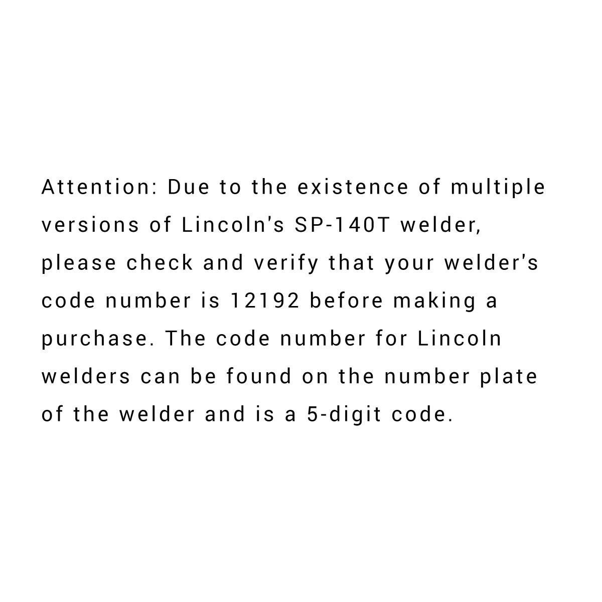 10 ft Spool Gun Replacement w/ Bonus Kit fit Linc. SP-140T SP140T 12192 Welder