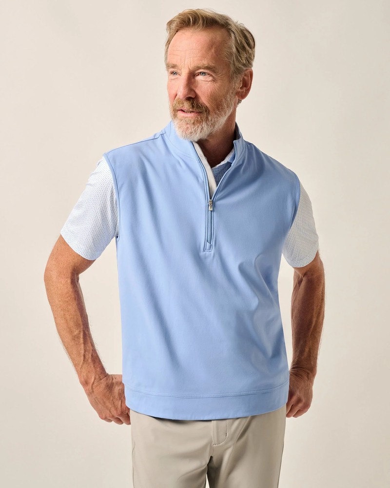johnnie-O Torque 1/4 Zip Performance Vest
