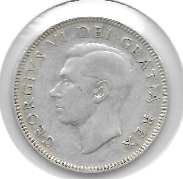 1948 KEY DATE CANADIAN 25 CENT QUARTER NICE (SILVER)