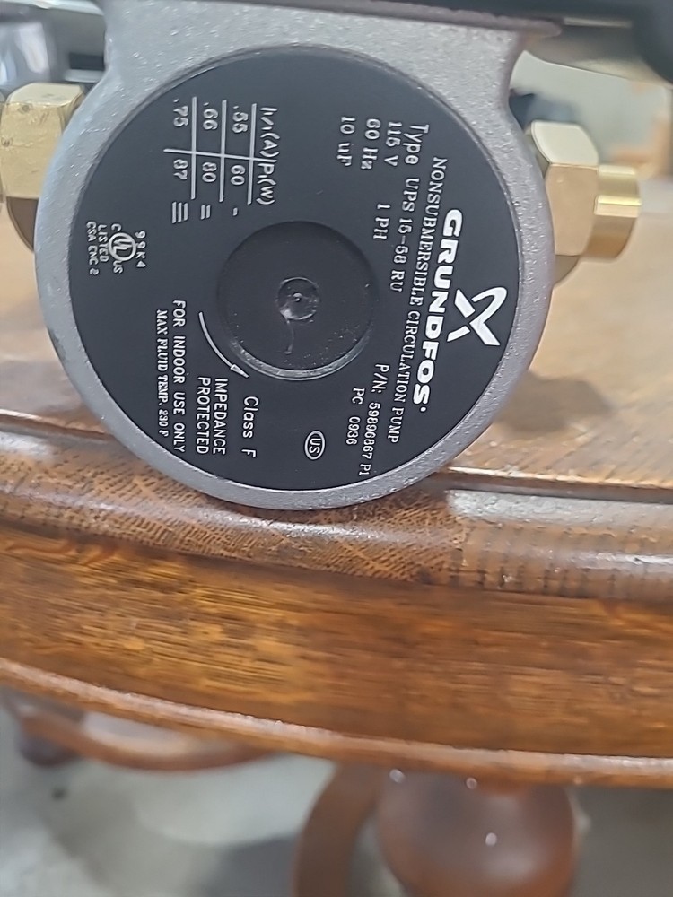 grundfos ups 15-58 Ru circulator pump