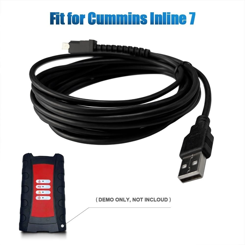 404032 USB Cable Replacement for Nexiq USB Link 2 3 for Cummins Inline 7, USB