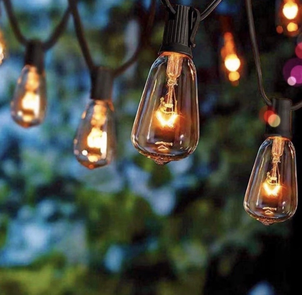 SUNFORCE SOLAR LED String Light 15 BULBS REPLACEMENT LIGHTS ONLY DUSK TO DAWN