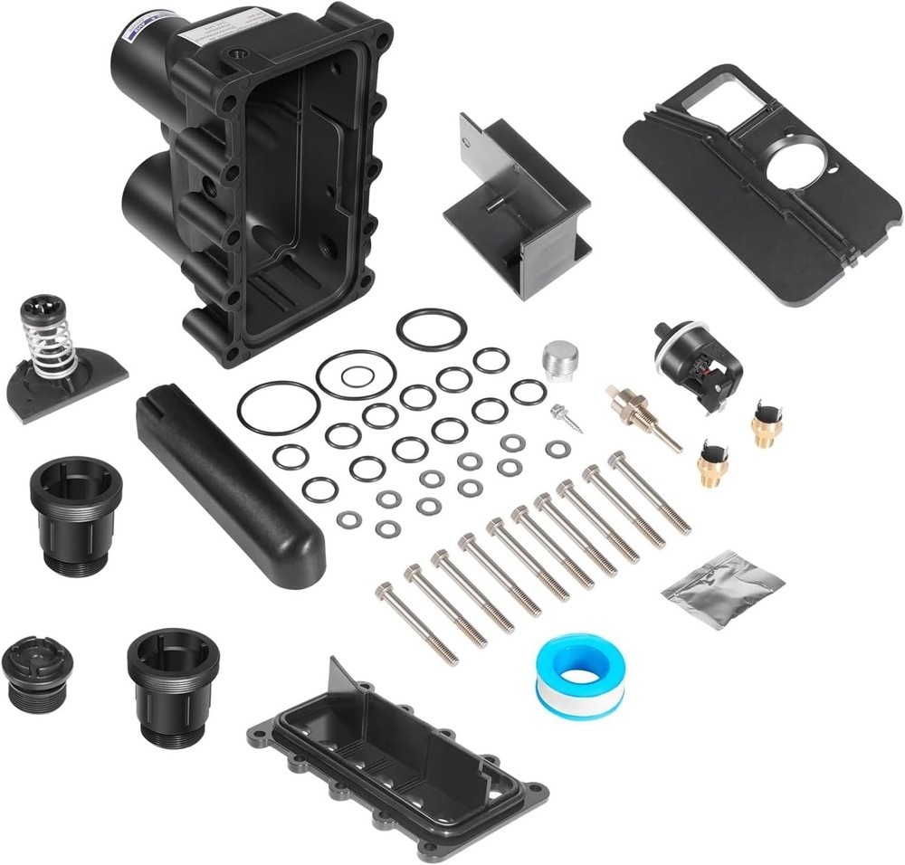 Pool Heater Manifold Replacement Kit for Pentair MasterTemp 77707-0016