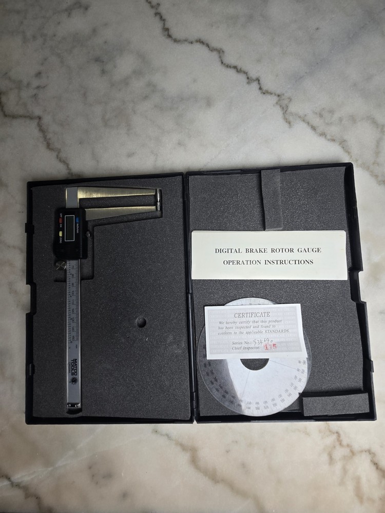 Matco Tools Digital Brake Rotor Guage Set