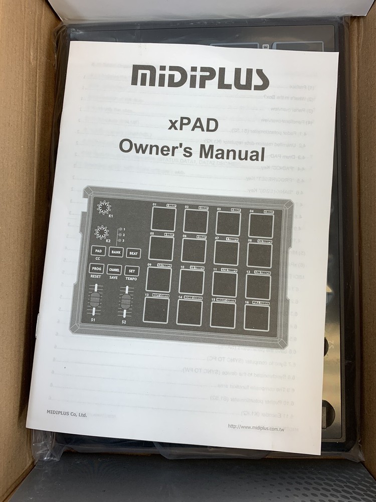 Midiplus xPAD MIDI Drun Pad Controller - FAST SHIPPING