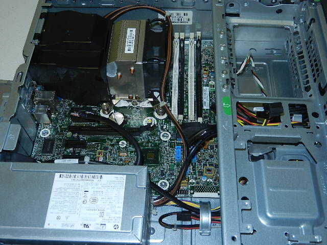 no CPU RAM HDD DVD ROM barebone HP 600 G1 SFF PRODESK PC desktop computer