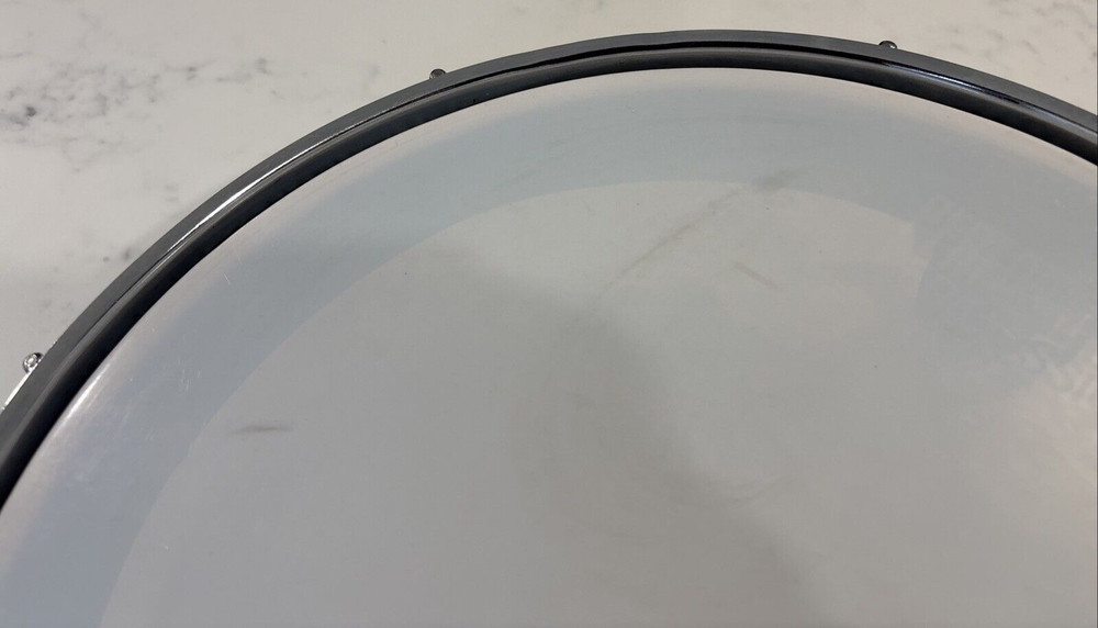 Custom Made 14”x 2", Birch shell, pancake tom (#273), using various drum parts