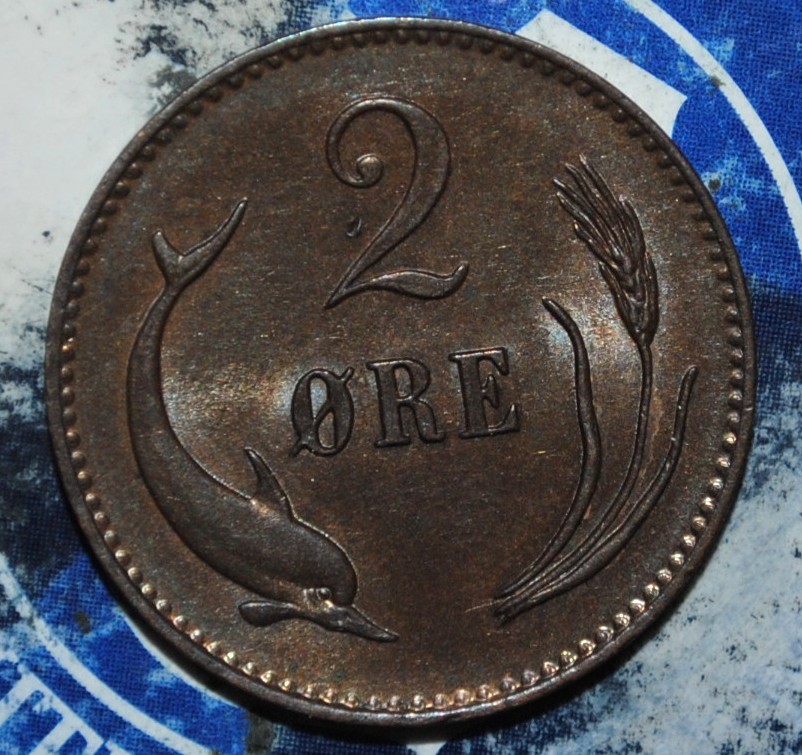 BU Denmark 2 Ore 1874 {{{D232