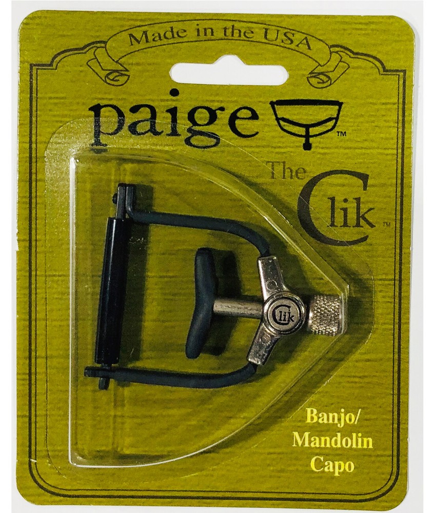Paige capo clik for Banjo mandolin