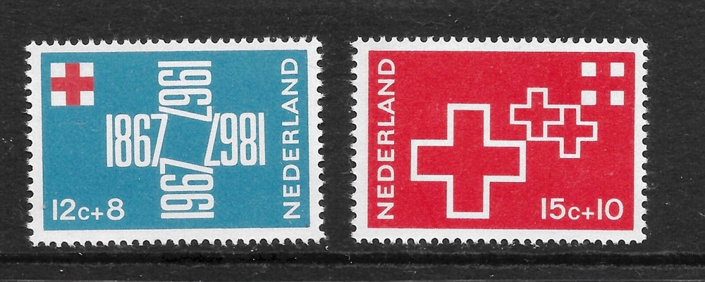 Netherlands- 1967 Centenary Dutch Red Cross - MNH