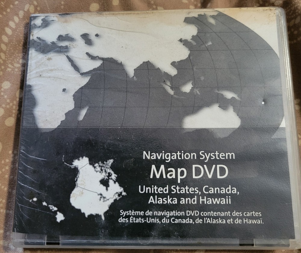GM Navigation System Map Disc DVD 20857425