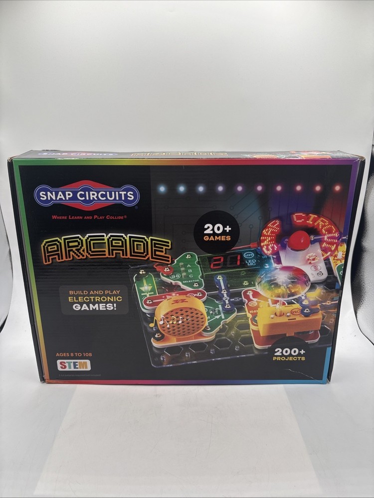 Elenco Snap Circuits Arcade 200+ Projects Programmable - NEW