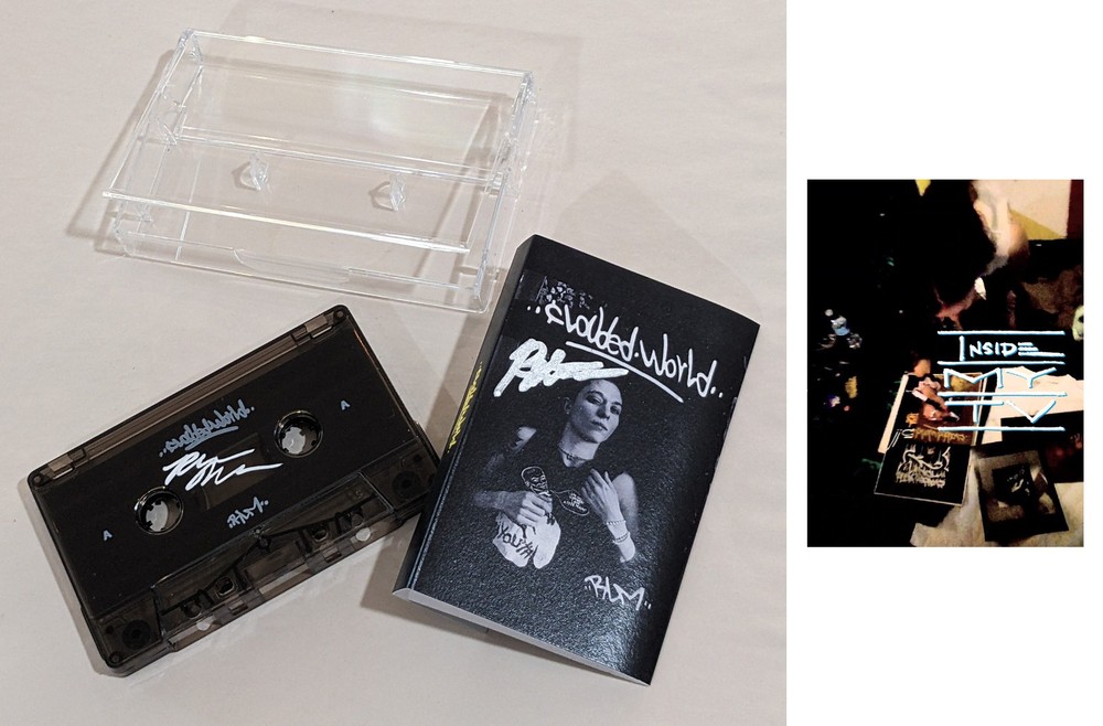 REBA MEYERS signed cassette CLOUDED WORLD SINGLE Code Orange AUTOGRAPH