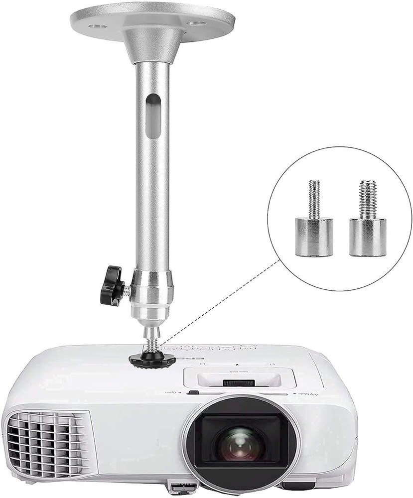 Space-Saving Mini Ceiling Wall Mount for Projectors – Adjustable & Durable