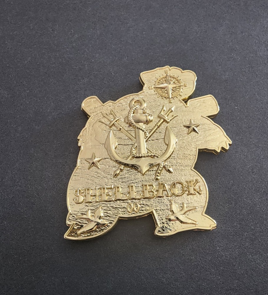 Pokemon Blastoise Gold Shellback Challenge Coin