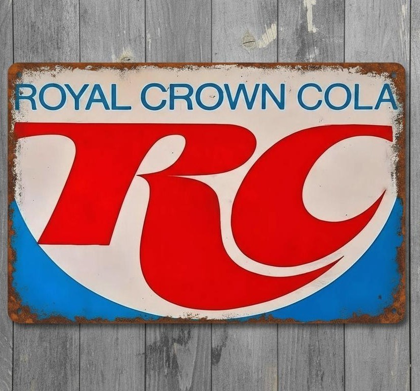 RC Royal Crown Cola 8 x 12 Novelty Vintage Metal Sign Shrink-Wrapped New!