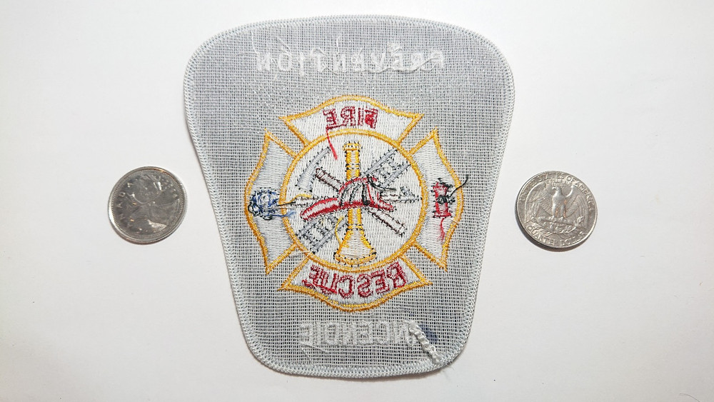 Prevention Incendie Fire Rescue Patch Badge Crest