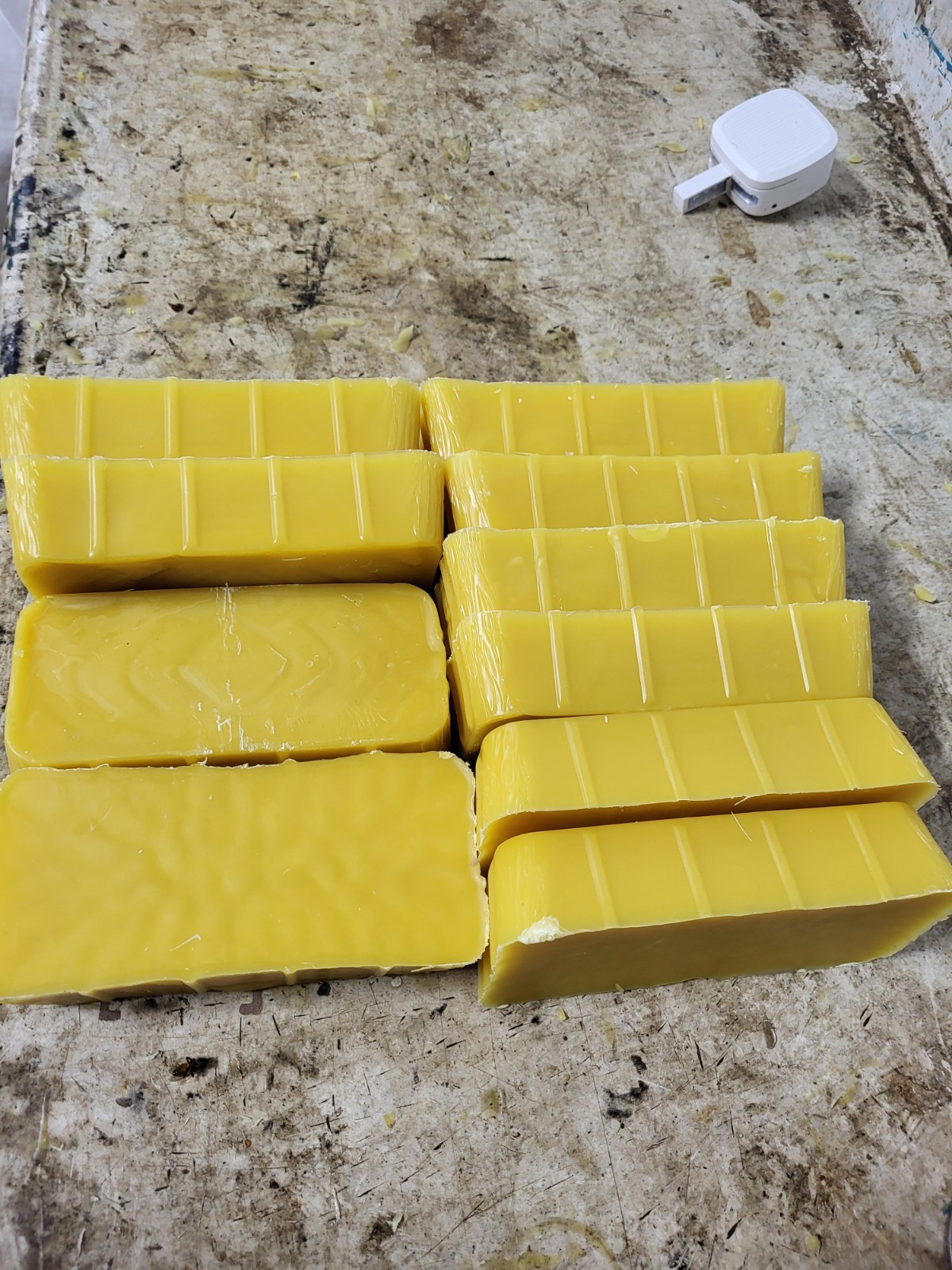 10lbs - 100% Pure Beeswax  (Yellow)