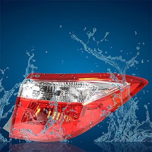 Outer Passenger Side Rear Brake Tail Light Assembly Replacement for Corolla