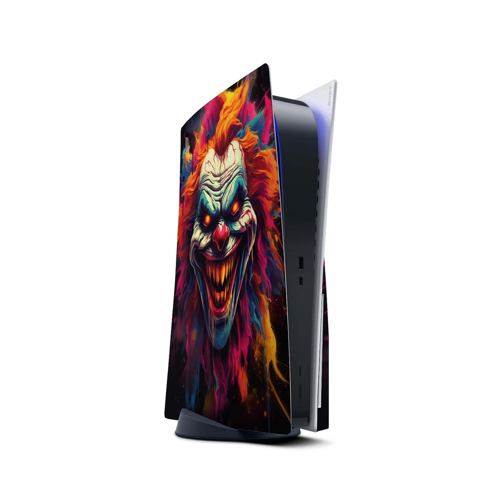 Evil Clown PS5 Console & Controller Vinyl Skin Wrap Decal Set