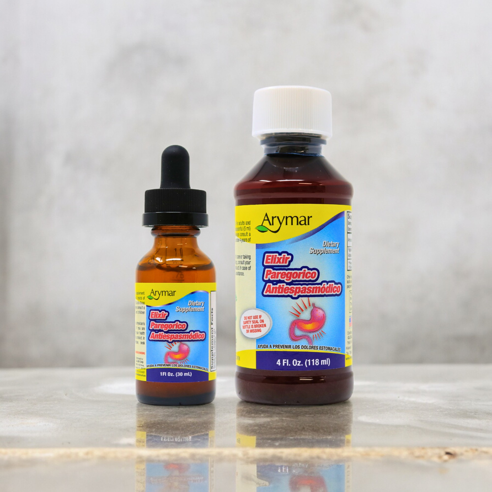 Arymar Elixir Paregorico Antiespasmodico, Digestive Support, 4 oz