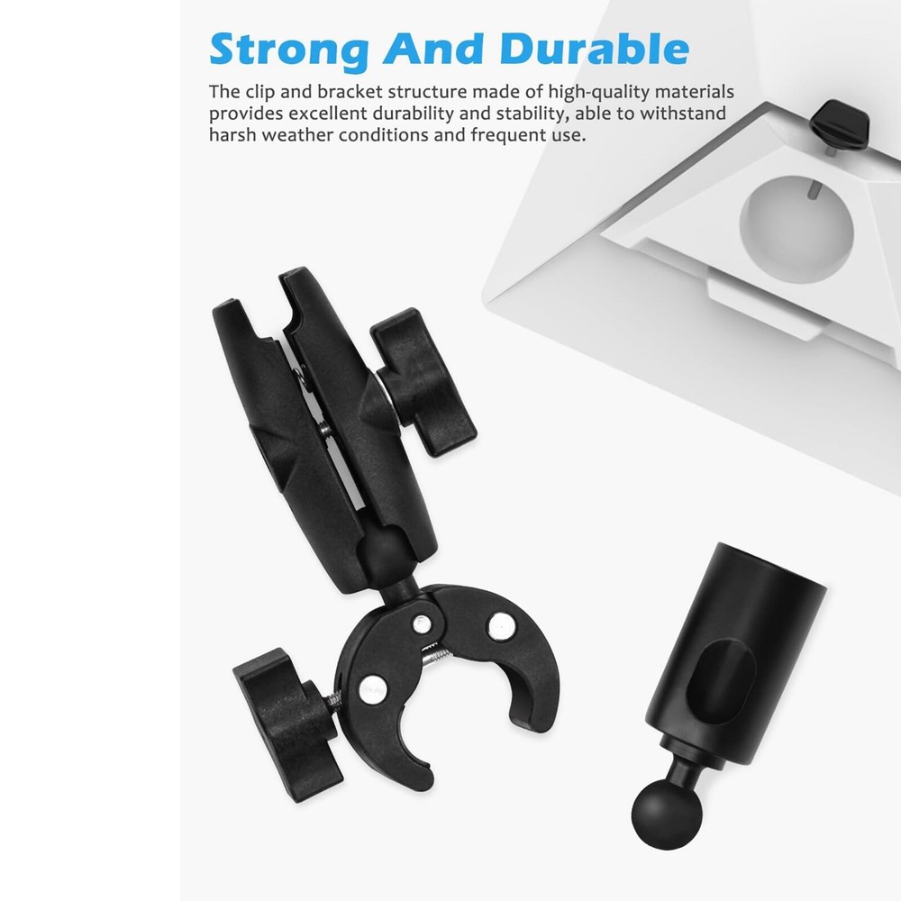 RV Pole Clamp Mount for Starlink Mini 2024 Old Version Bracket Kit Aluminium