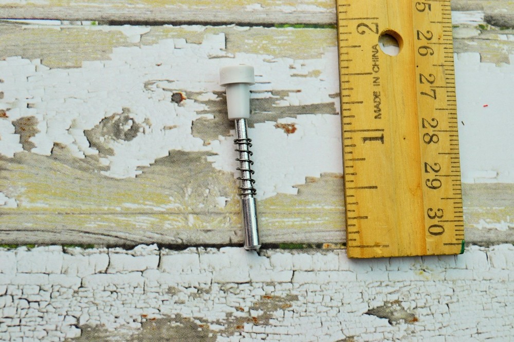 25 Pack - Plunger Pull Pins w/cap and spring for window screens