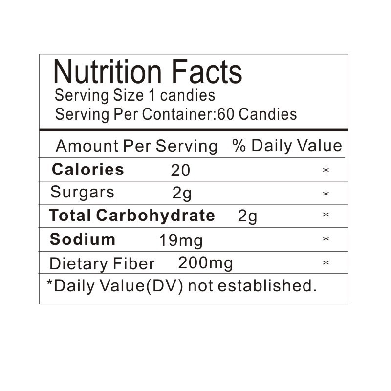 Ginger Chews Candy Natural Original Candy Bulk Jar 7.05oz