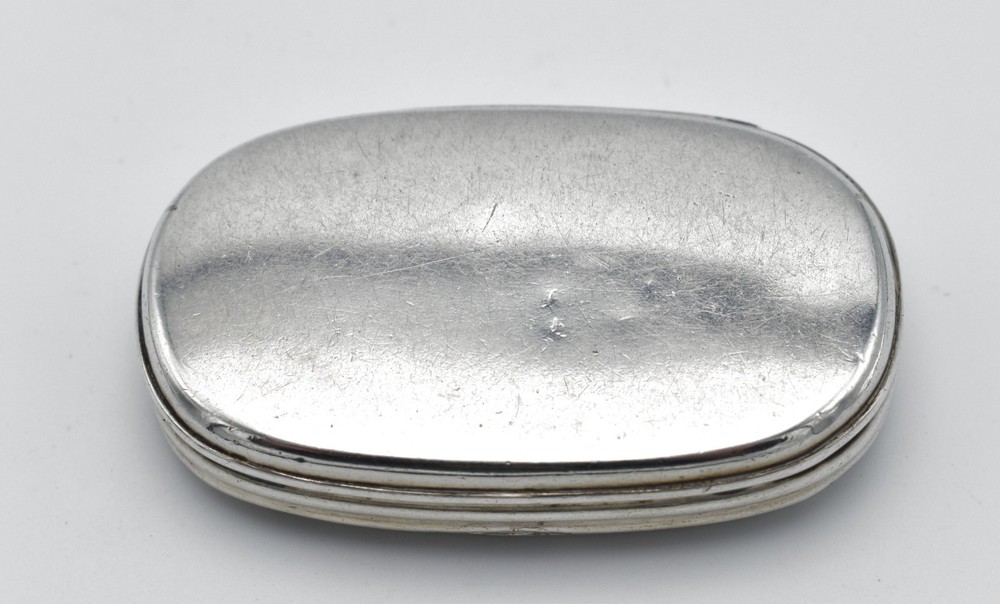 Antique Victorian Solid Silver Snuff Box George Unite 1880
