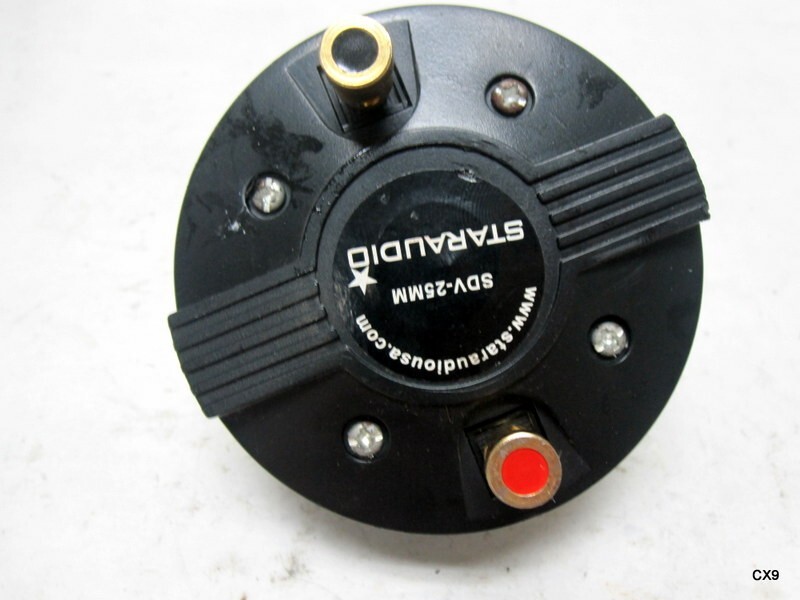 25MM Audio Speaker Driver Horn Tweeter Titanium Pro Compression