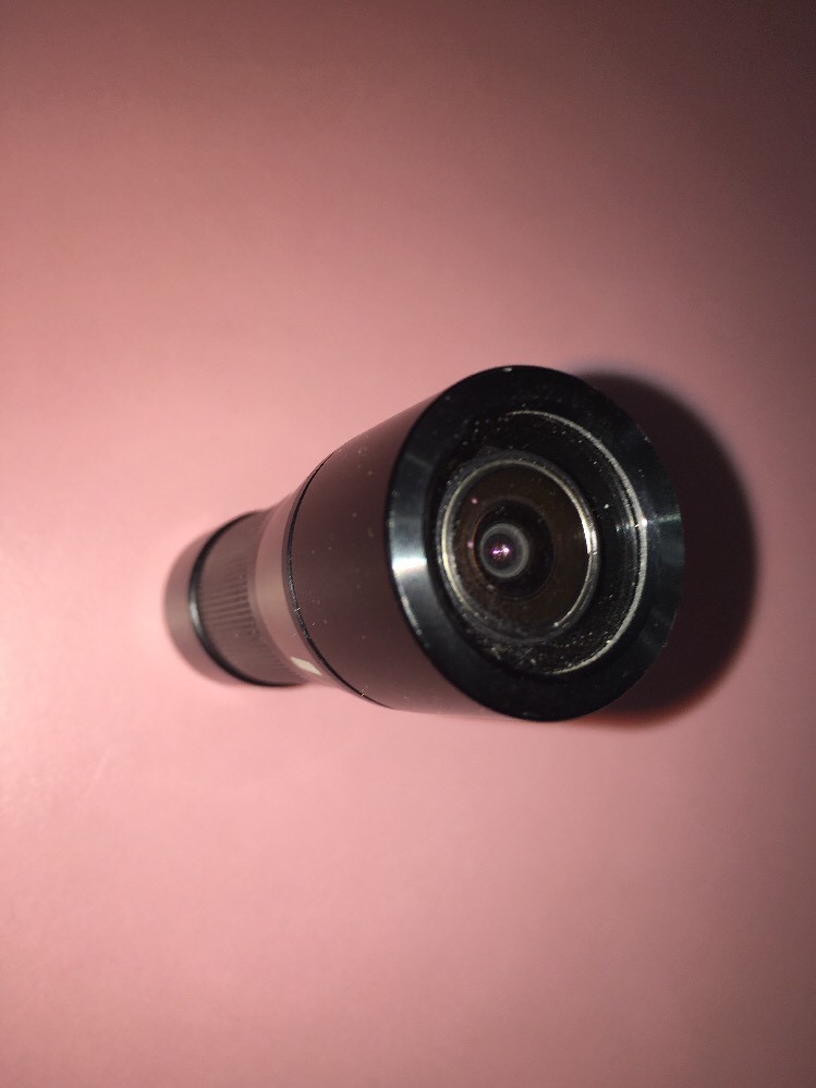 110 camera tube plug in end piece