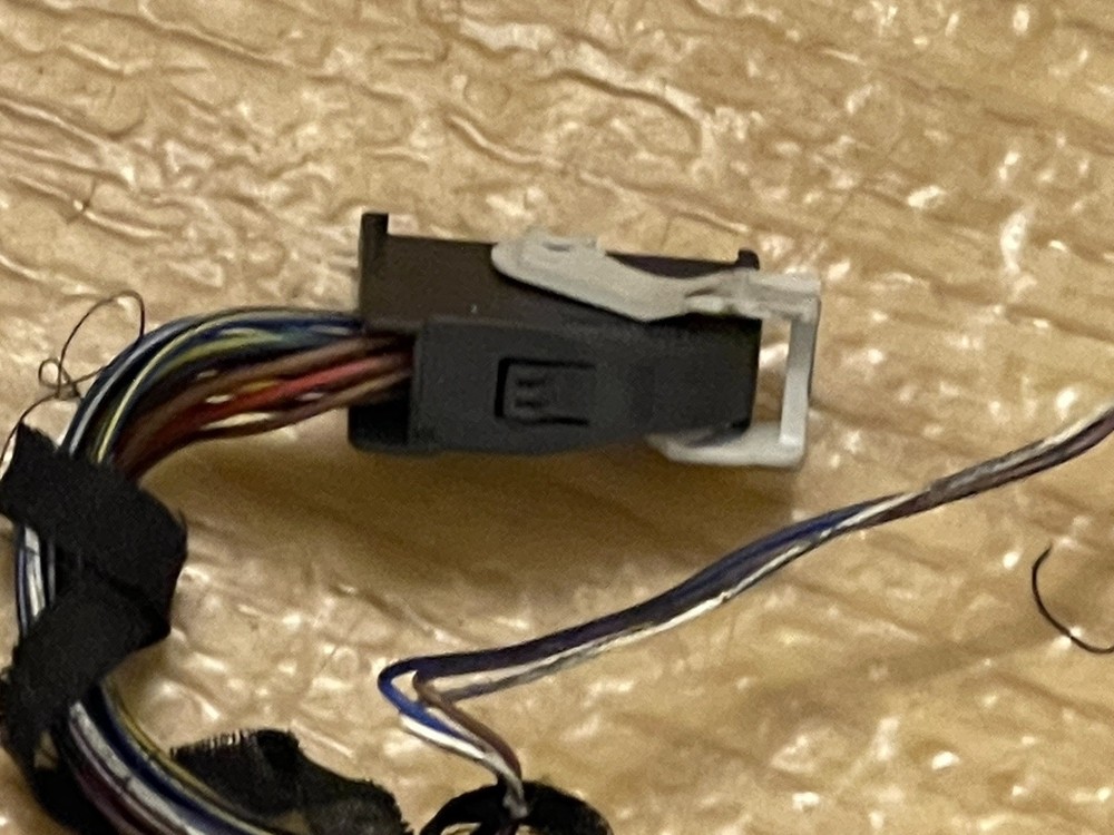 BMW E39 E38 Driver Side Seat Switch Connector Pigtail Harness Depth Adjustment