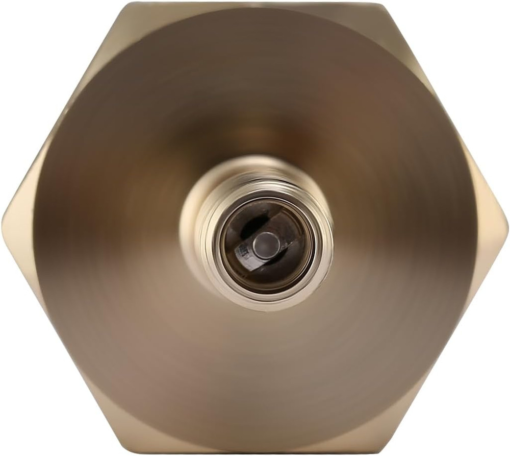 Lead-Free RV Brass Blow Out Plug for Winterizing and Dewinterizing - Effectively
