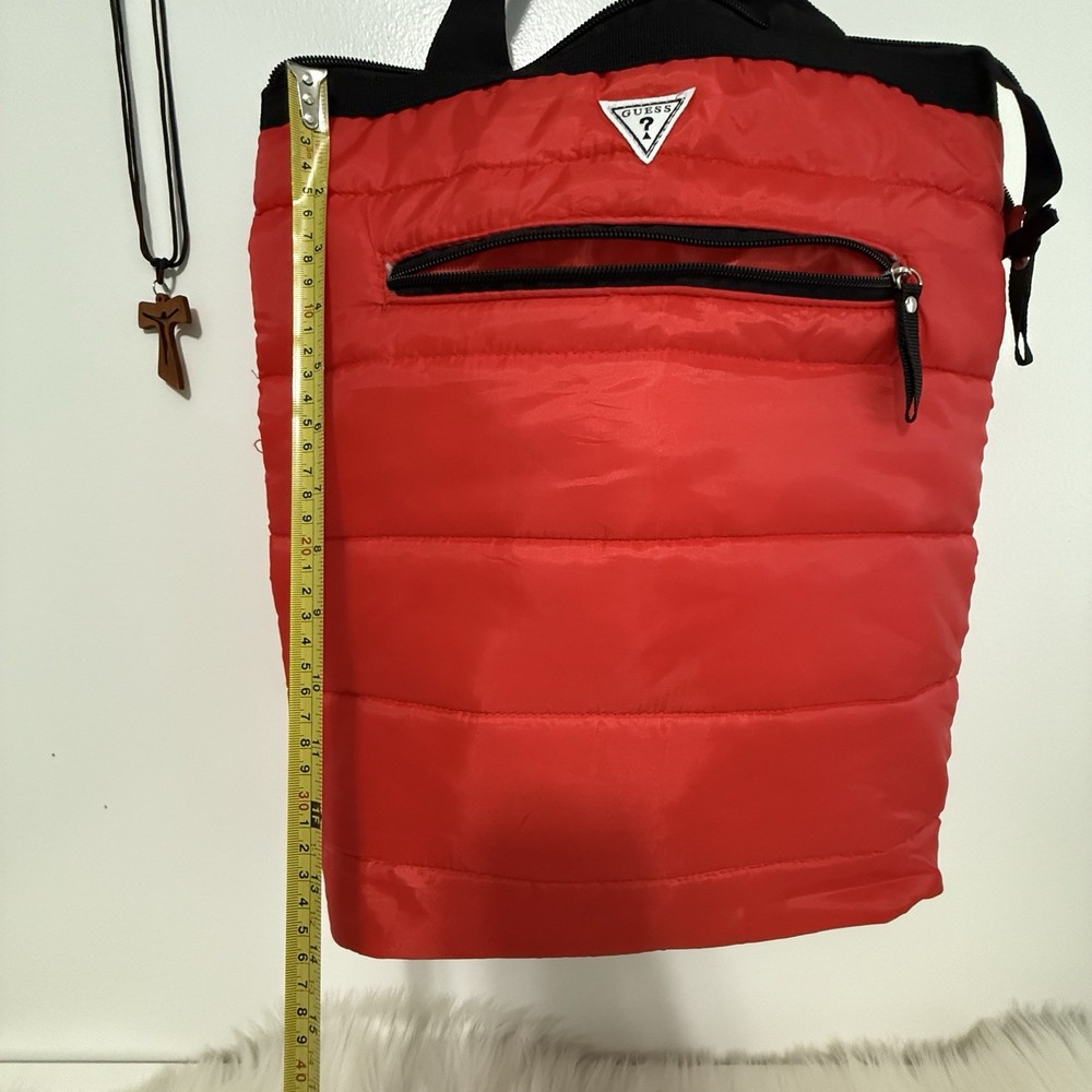 Guess Gym Bag Red Large