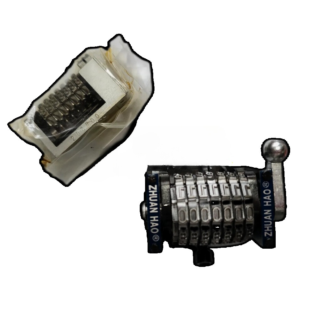 7 Digital Letterpress Code Horizontal Numbering Machine 8 Digital Flat Pressing