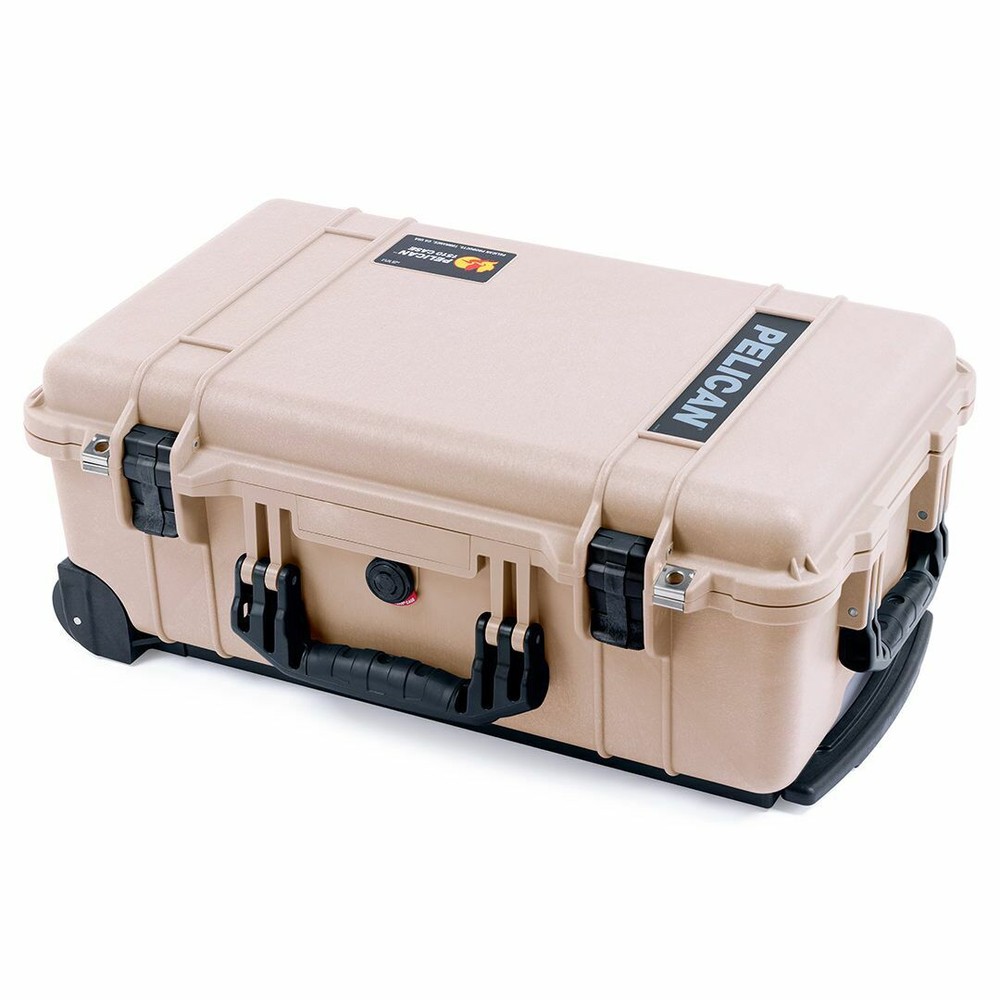 Desert Tan & Black Pelican 1510 case - empty.