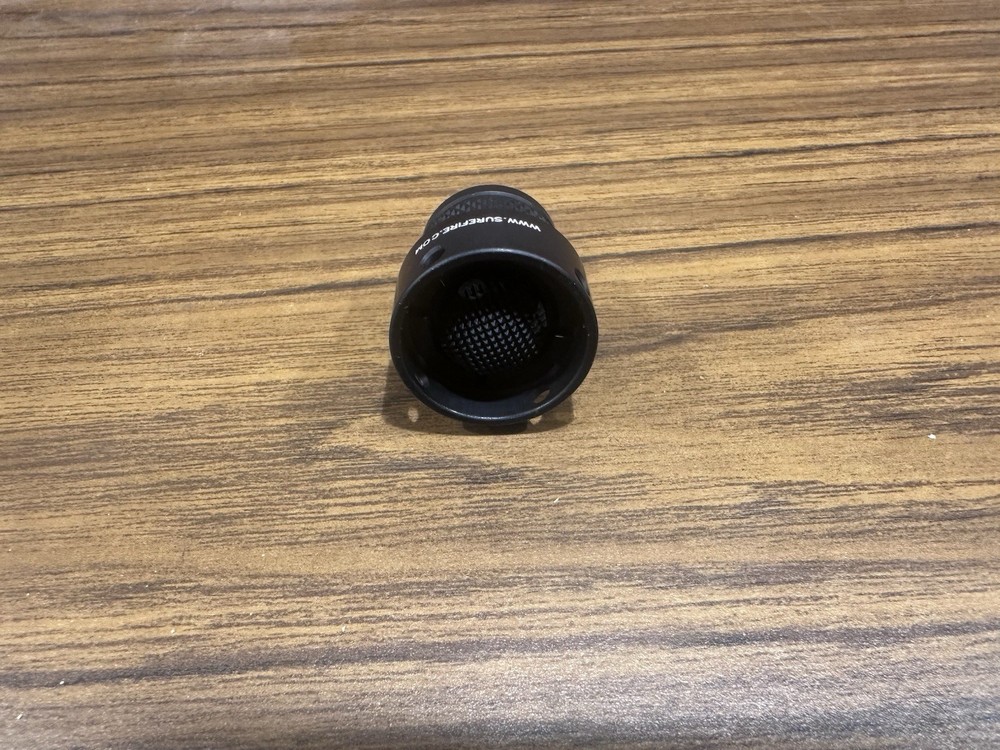 SUREFIRE REPLACEMENT REAR PUSH BUTTON TAIL CAP SCOUT LIGHT PRO SERIES BLACK