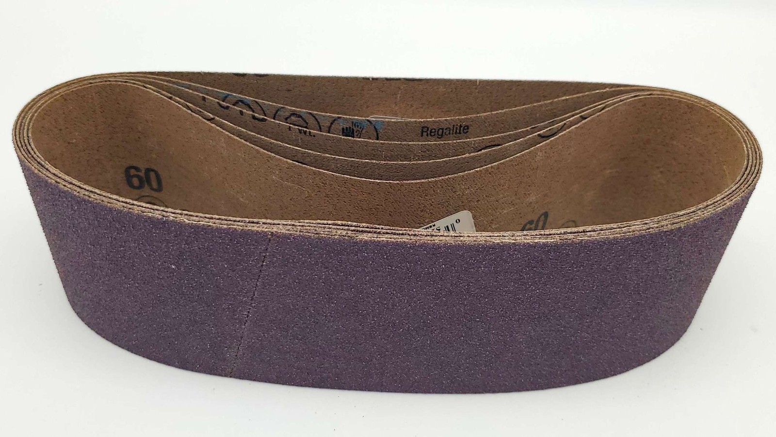 3M Cubitron 761D 60 Grit Sanding Belts 3" W x 24" L Aluminum Oxide Pack of 5