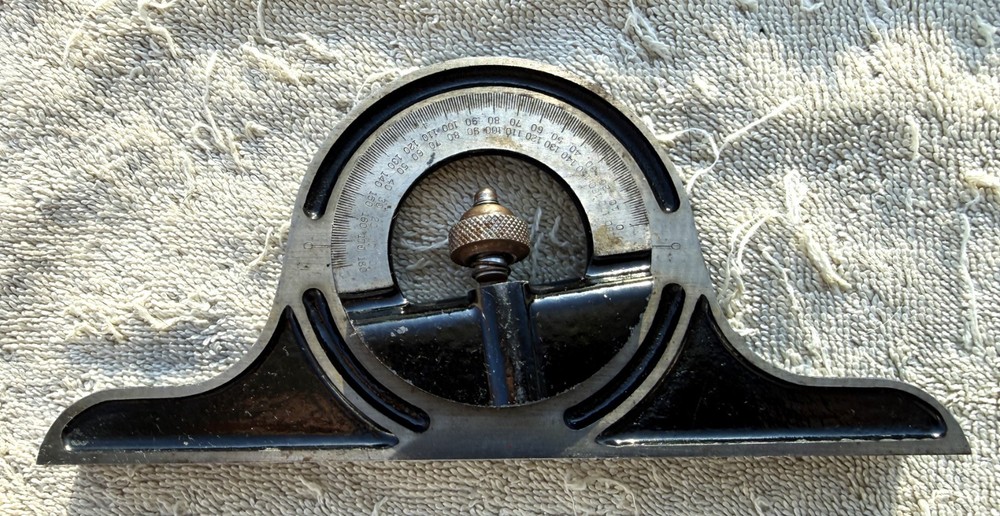 VINTAGE UNBRANDED MACHINIST PROTRACTOR