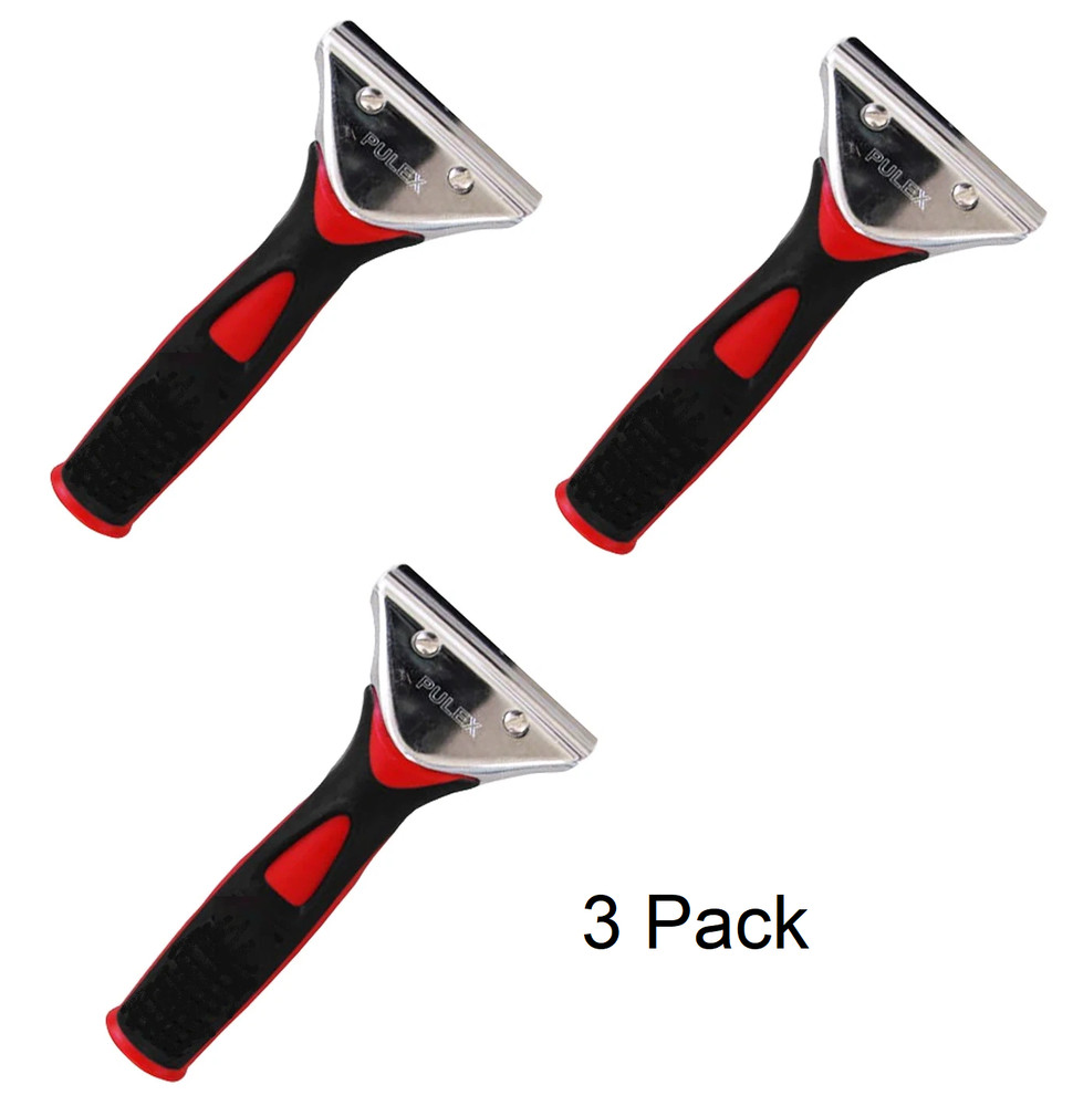 IPC EAGLE 3-Pack IMPU70078 TECHNOLITE WINDOW SQUEEGEE HANDLE NEW (11C)