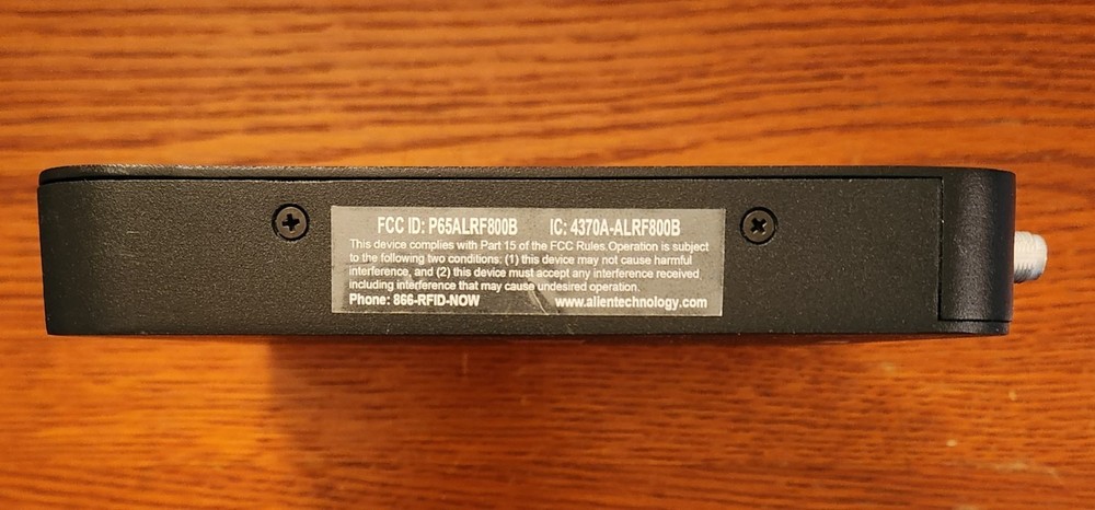 Alien ALR-F800 Self-Optimizing Enterprise RFID Reader - US Shipping