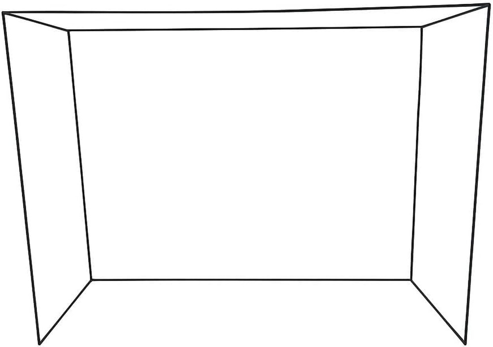 Golf Simulator Enclosure Kit – 10X8 Ft – Complete Frame + Enclosure + HD Impact